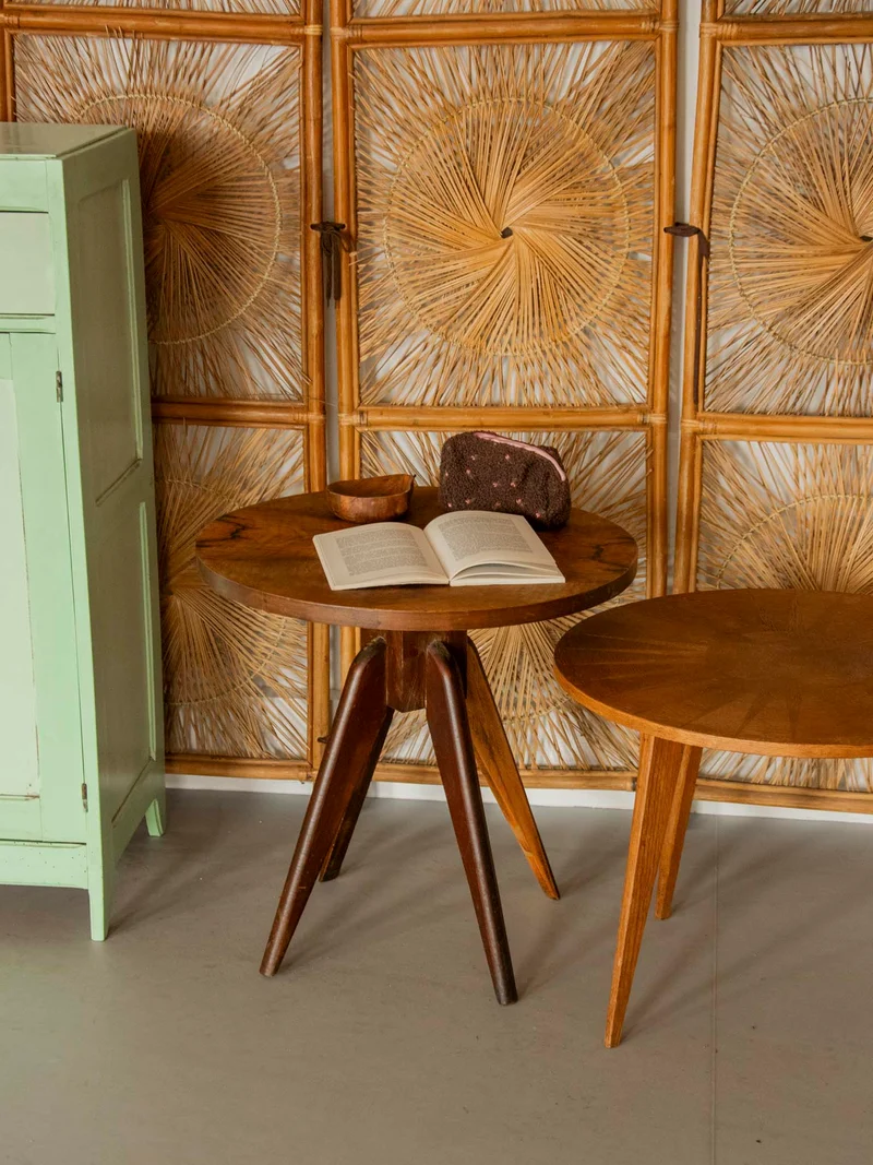 Donna, la table basse au bois brut N°1539
