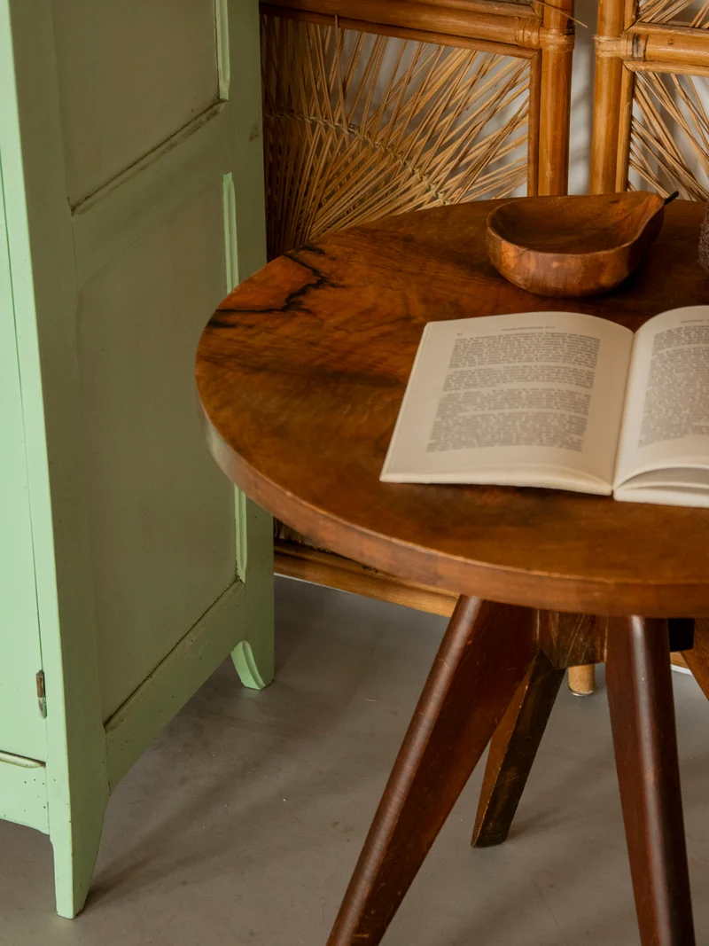 Donna, la table basse au bois brut N°1539