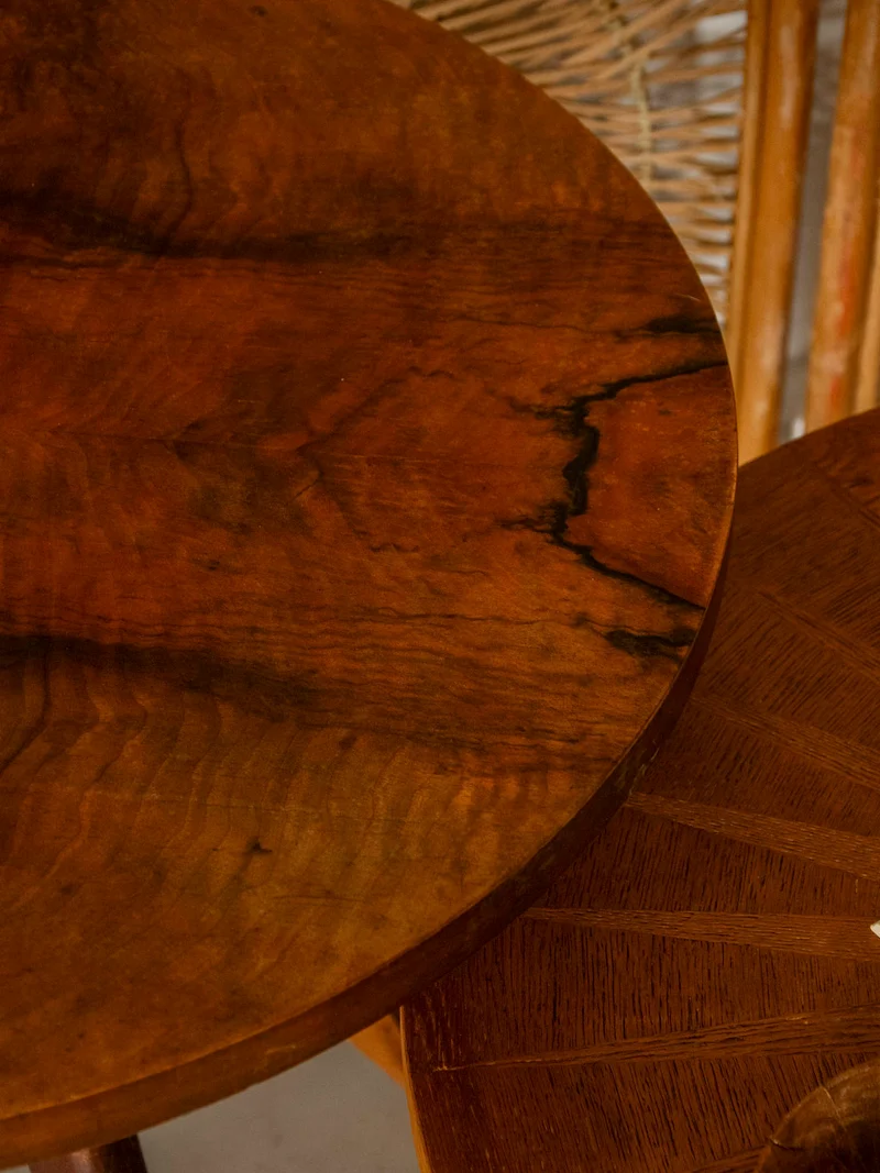 Donna, la table basse au bois brut N°1539