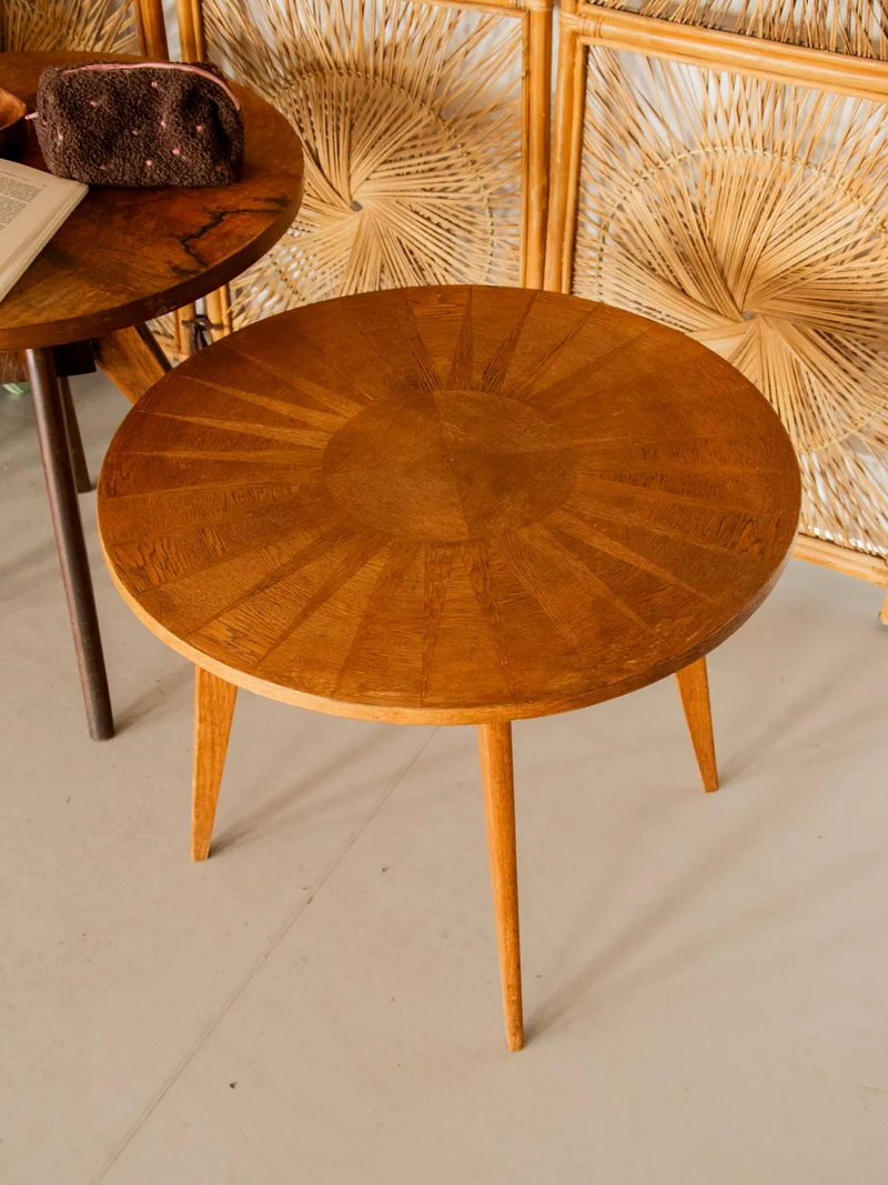 Léonie, la table basse au motif marqueté N°1139