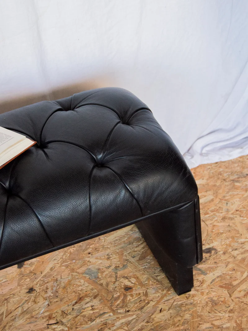 Clara, la banquette en cuir N°135