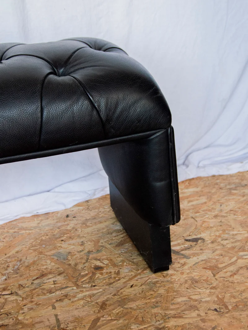 Clara, la banquette en cuir N°135