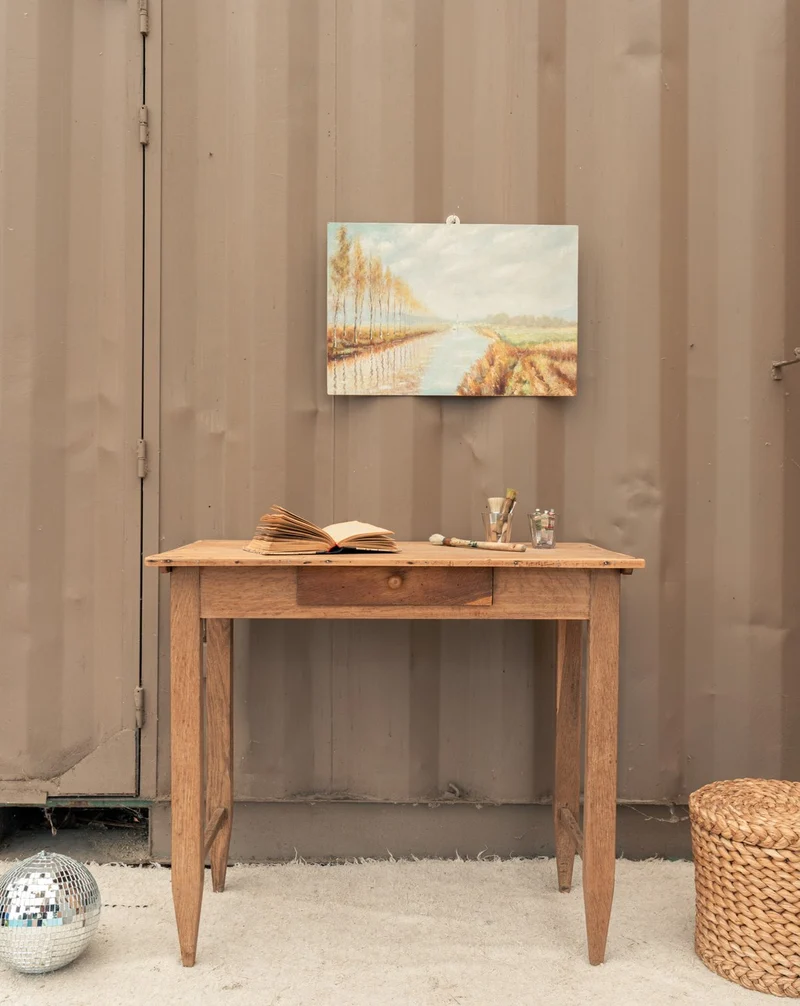 Edouard, le bureau en chêne N°1086