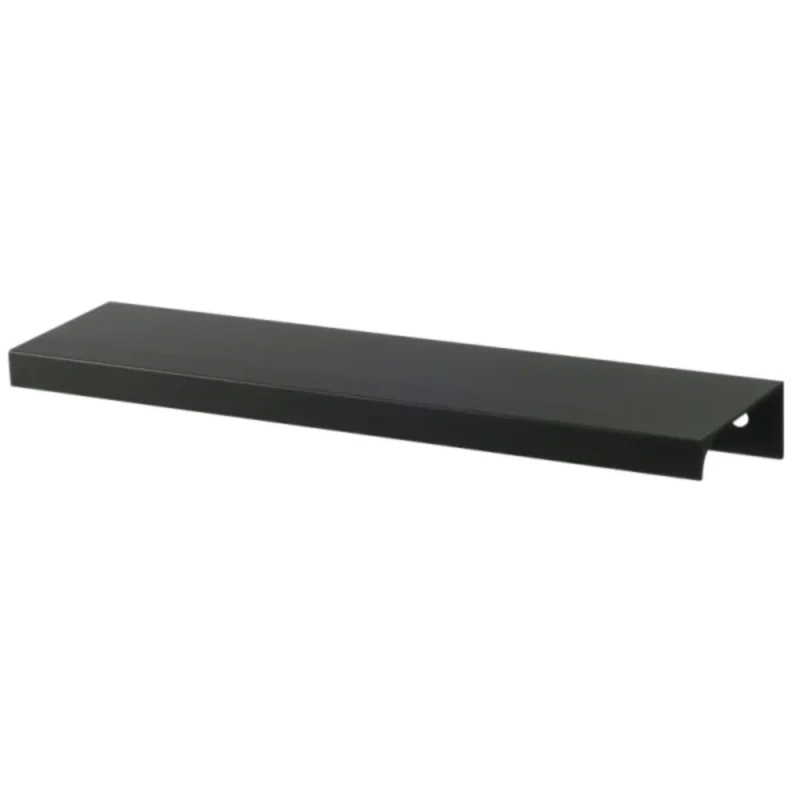 Poignée profilée Edge 480mm (Longueur totale 500mm) - Noir mat