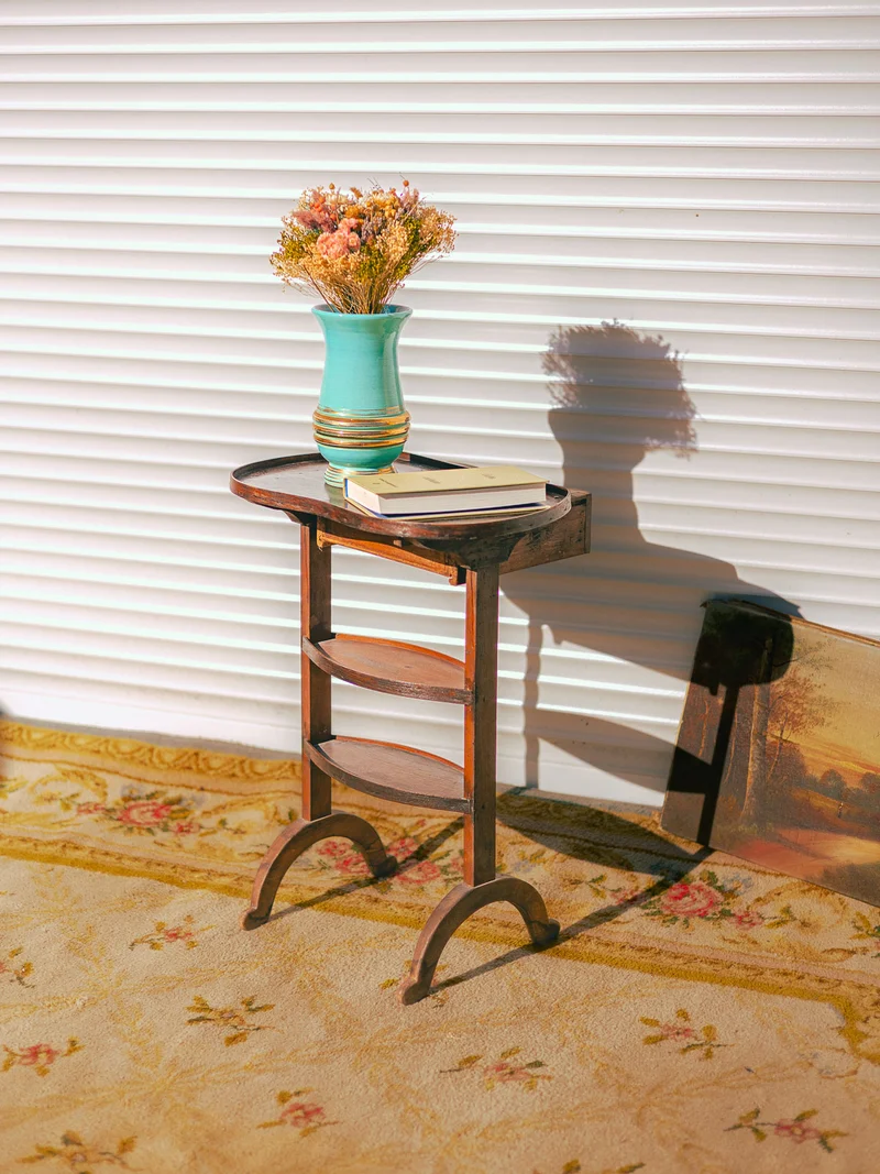 Odile, la table de chevet en bois N°1526
