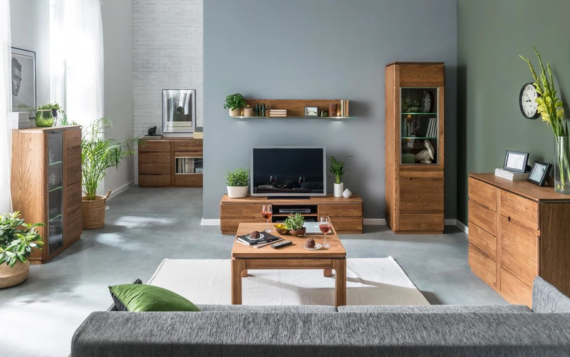 Commode ou meuble TV en chêne MONTENEGRO 26 | LoftStory