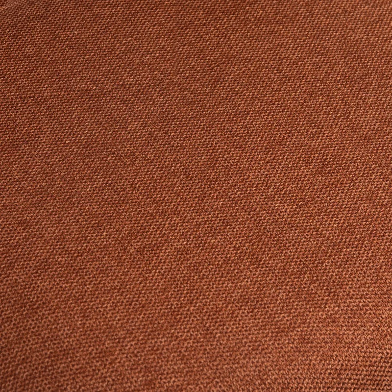 Chaise snack en tissu terracotta