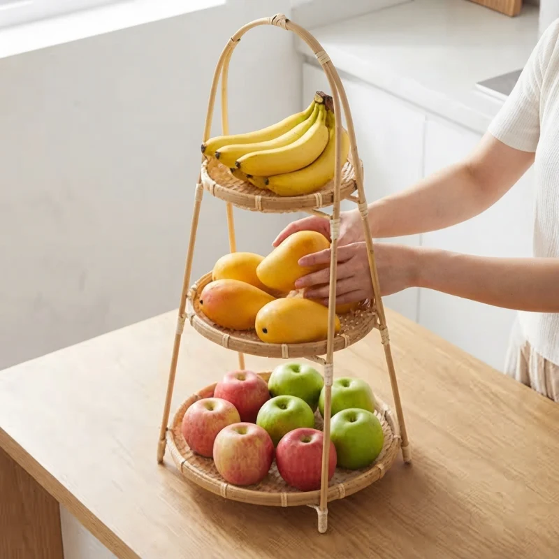 Panier Fruits | PanioSol™ - 3 Etages
