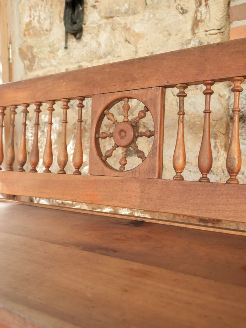 Antoine, le grand banc en merisier N°525