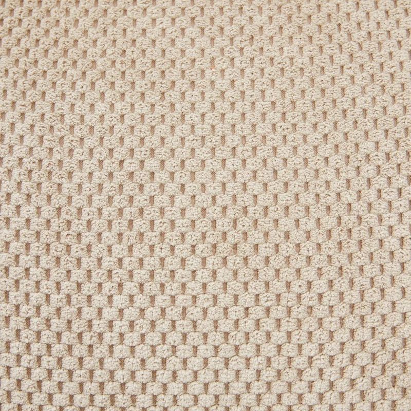 Fauteuil relax tissu argile
