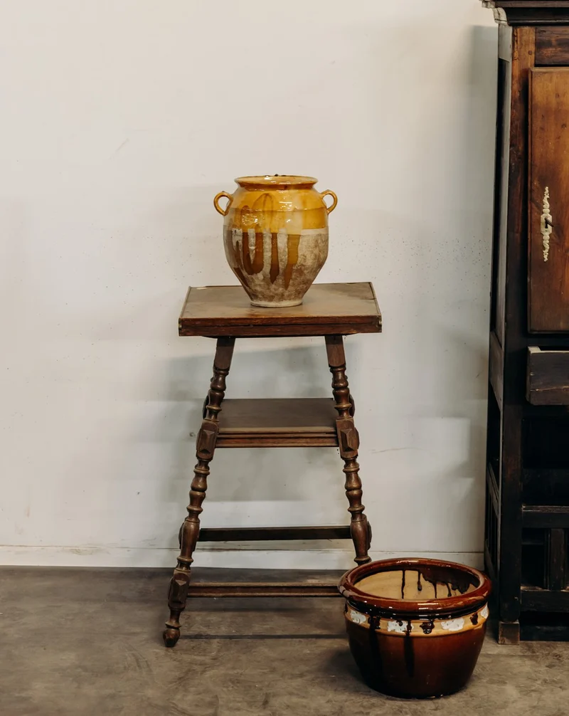Francine, la table d'appoint pliante en bois N°1560