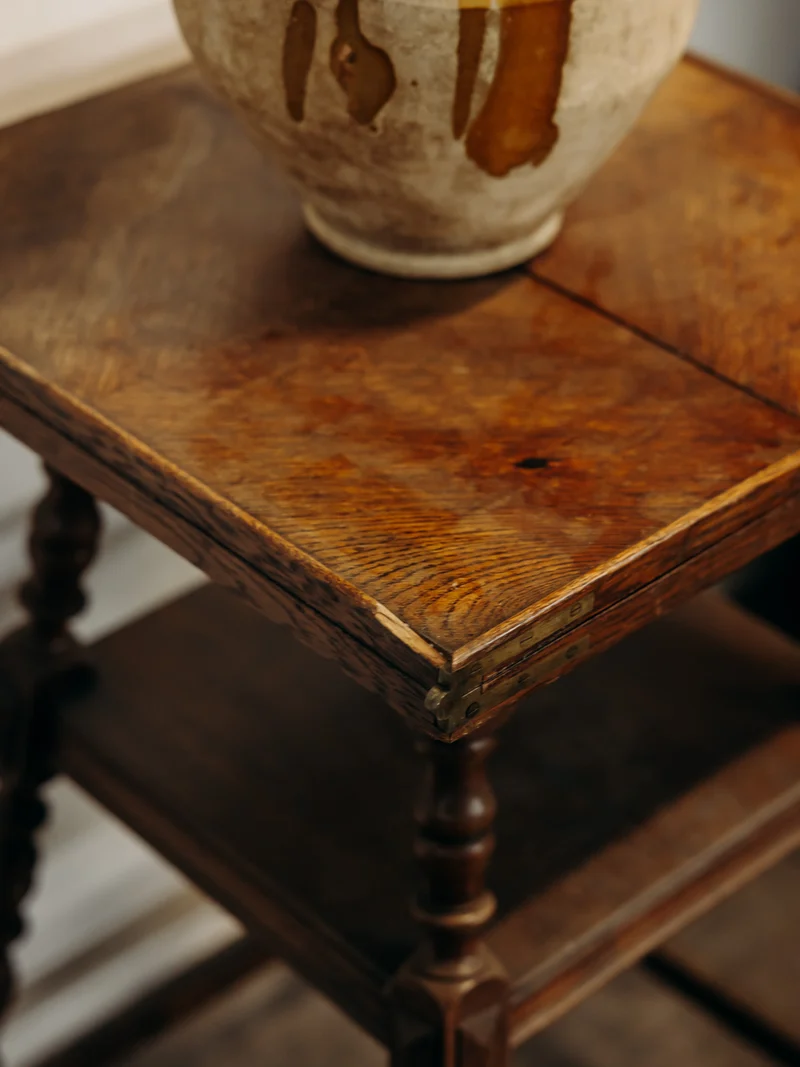 Francine, la table d'appoint pliante en bois N°1560