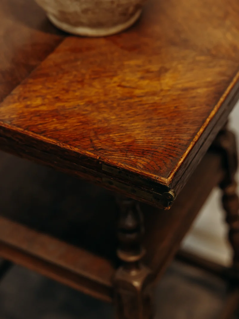 Francine, la table d'appoint pliante en bois N°1560