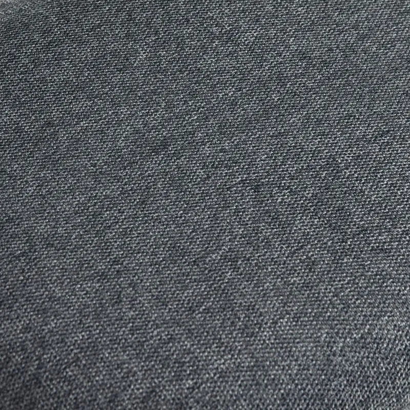 Chaise snack en tissu gris fonce