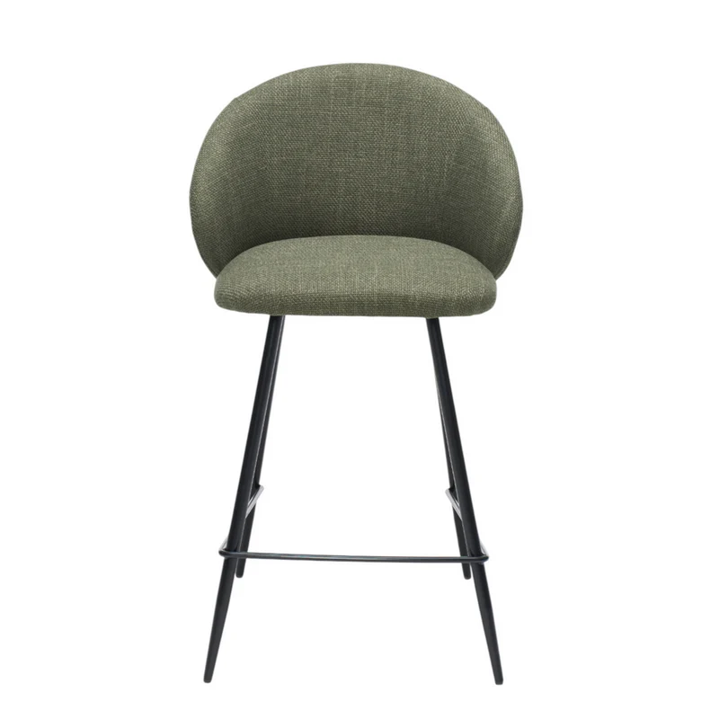 Chaise snack tissu kaki