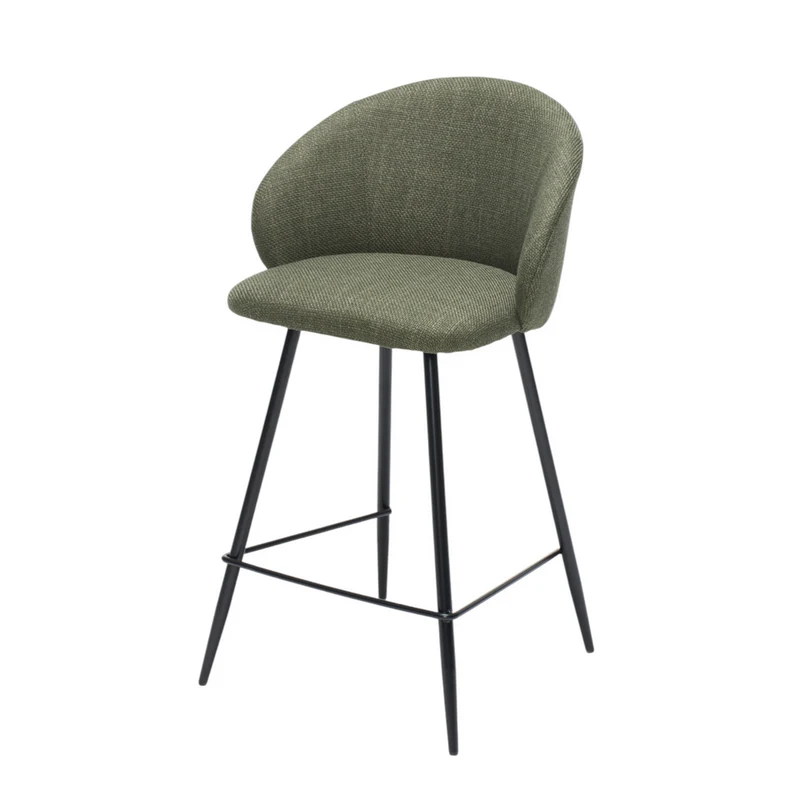Chaise snack tissu kaki
