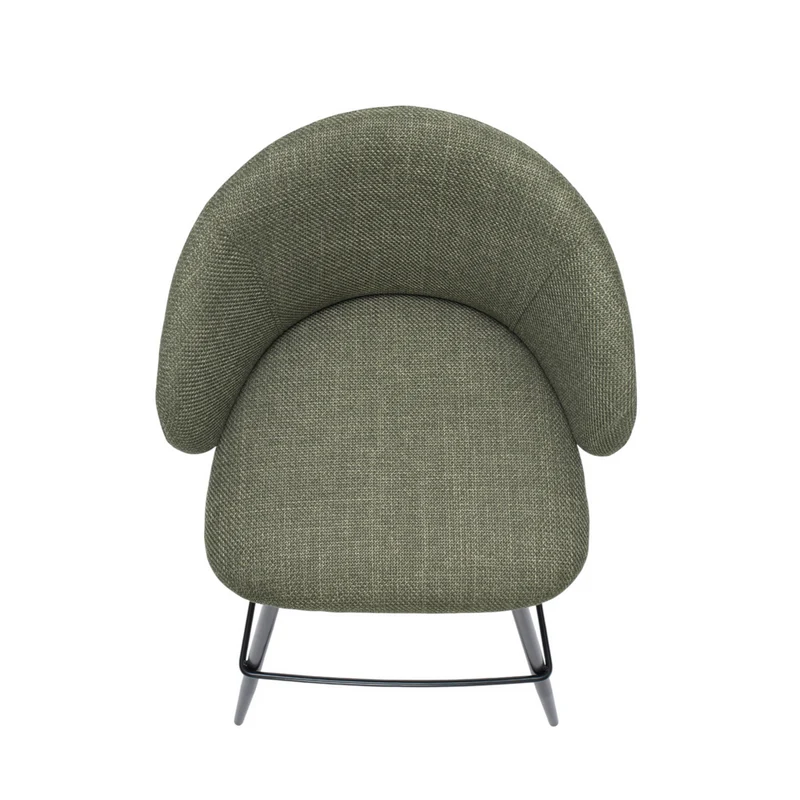 Chaise snack tissu kaki
