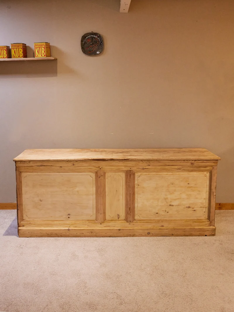 Fernand, le comptoir en bois poncé N°452