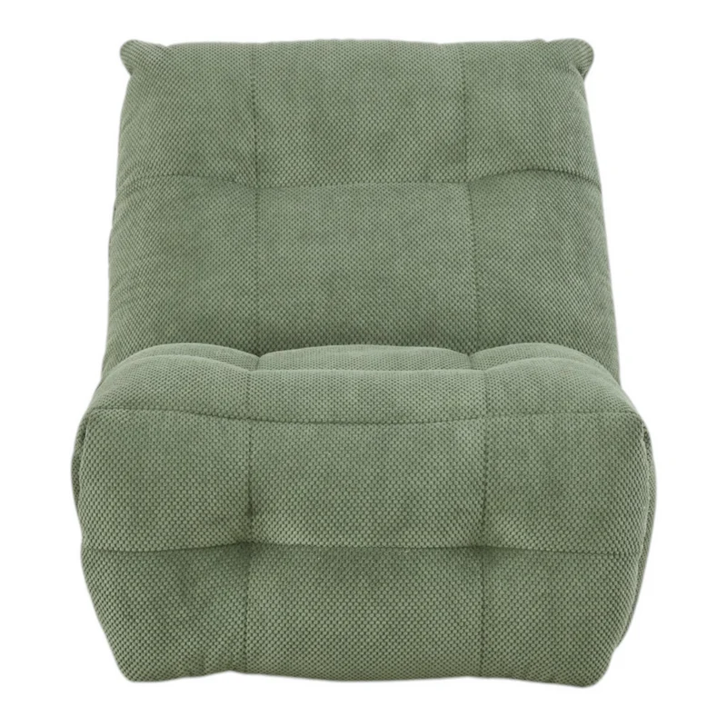 Fauteuil relax tissu vert foncé