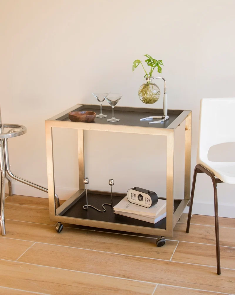 Anouk, la desserte en inox pliable N°392