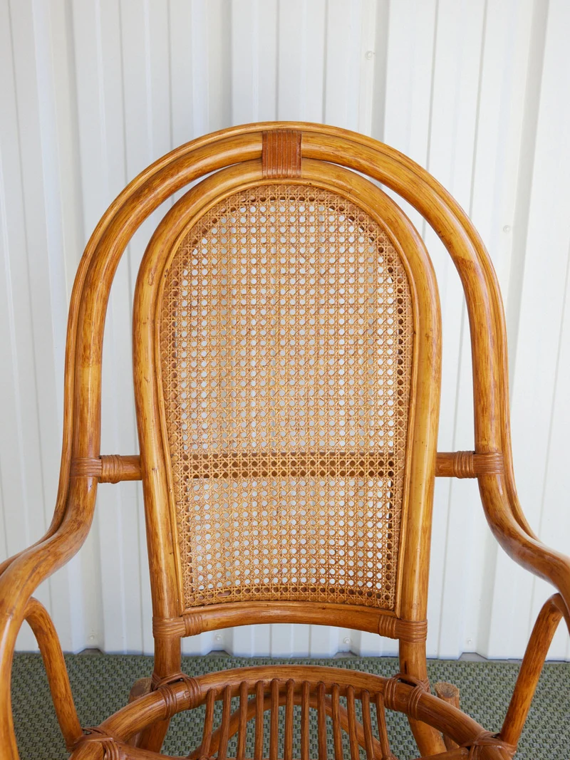 Alibert, le rocking-chair en rotin N°103