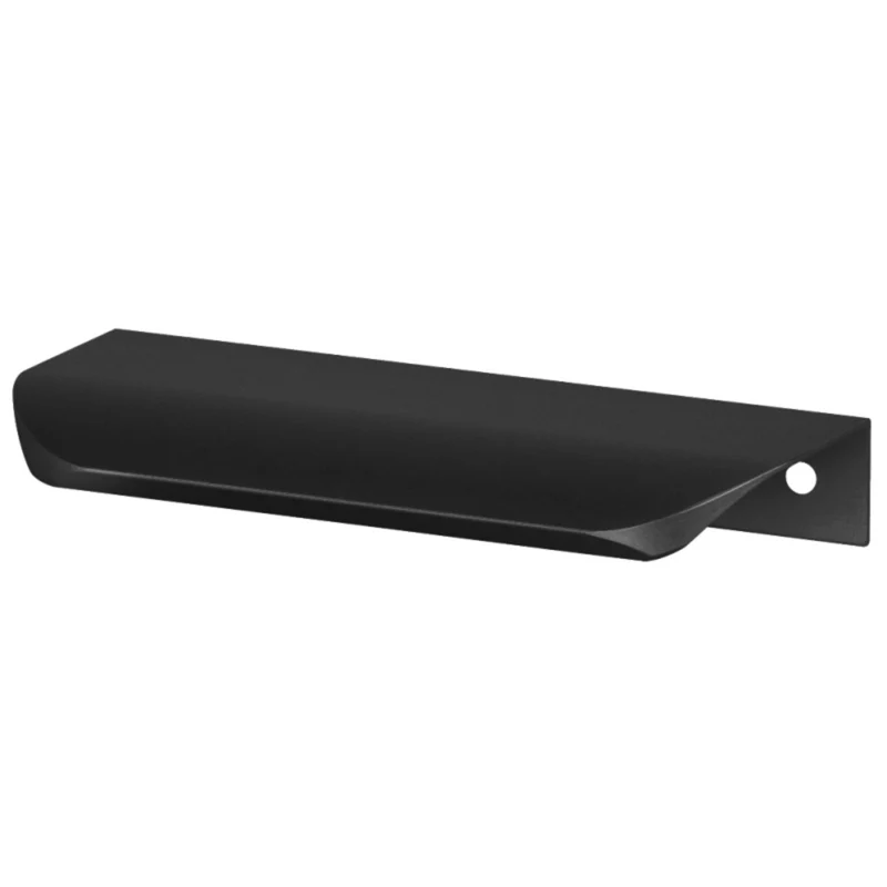 Poignée profilée Edge 192mm (Longueur totale 212mm) - Noir mat