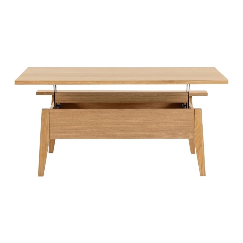 Table basse relevable 110 cm
