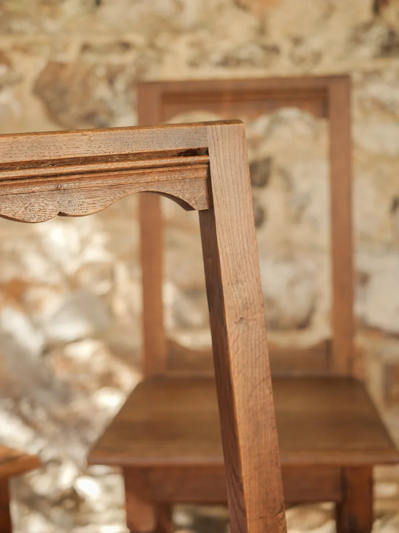 Claude, le lot de 4 chaises lorraines N°1636