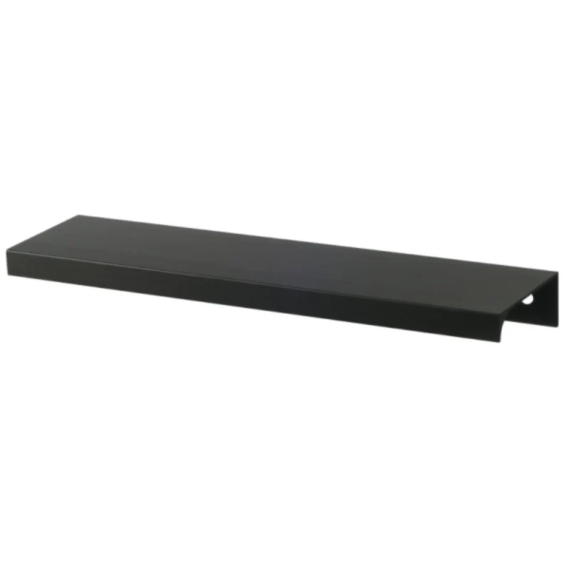 Poignée profilée Edge 160mm (Longueur totale 180mm) - Noir mat