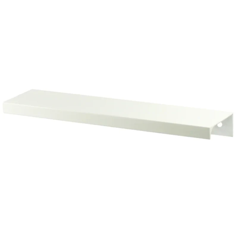 Poignée profilée Edge 160mm (Longueur totale 180mm) - Blanc