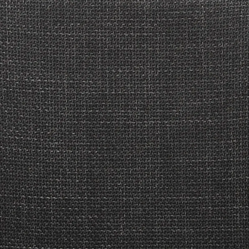 Chaise snack en tissu gris anthracite pied chêne