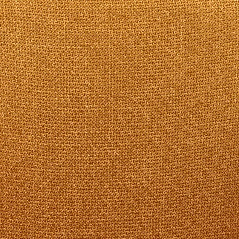 Chaise snack en tissu ocre pied chêne