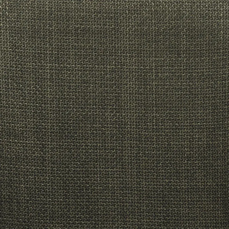 Chaise snack en tissu kaki pied chêne