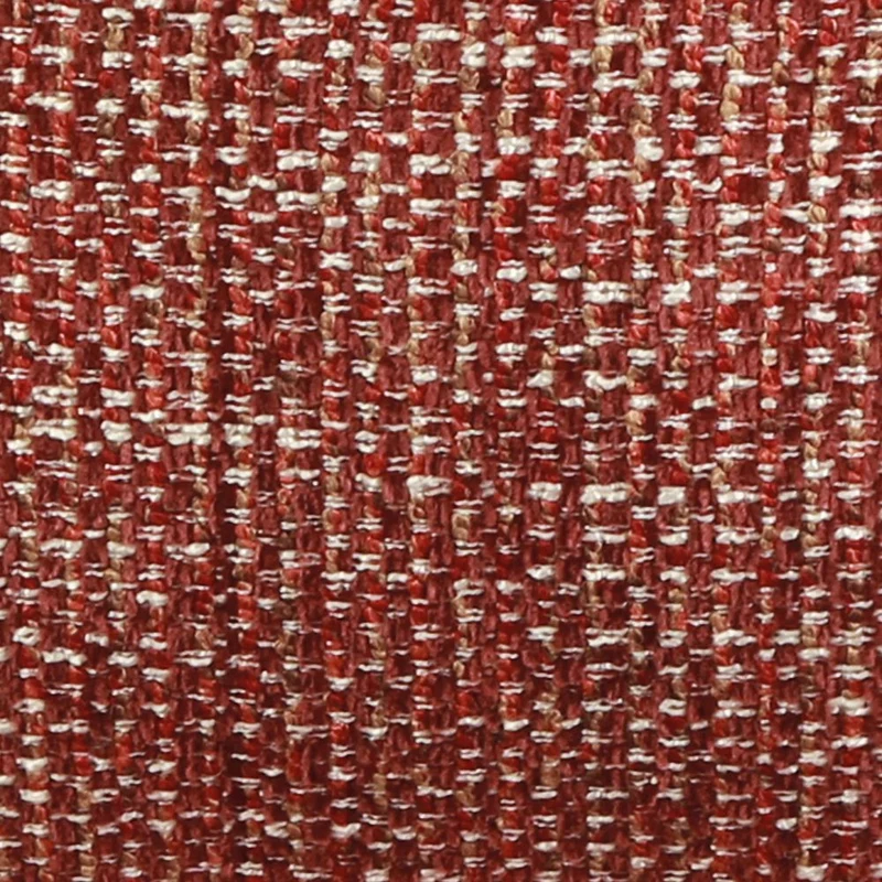 Fauteuil tissu chenillé bordeaux pied chromé