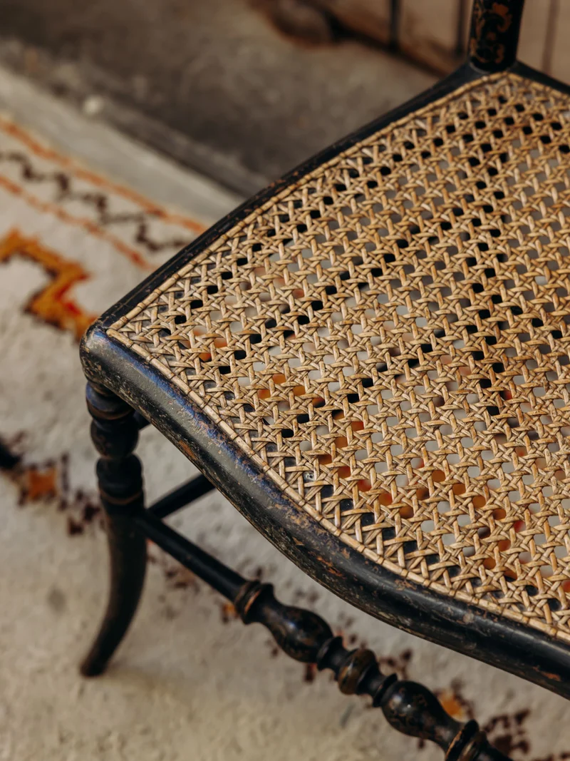 Claude, la paire de chaises au style asiatique N°1601