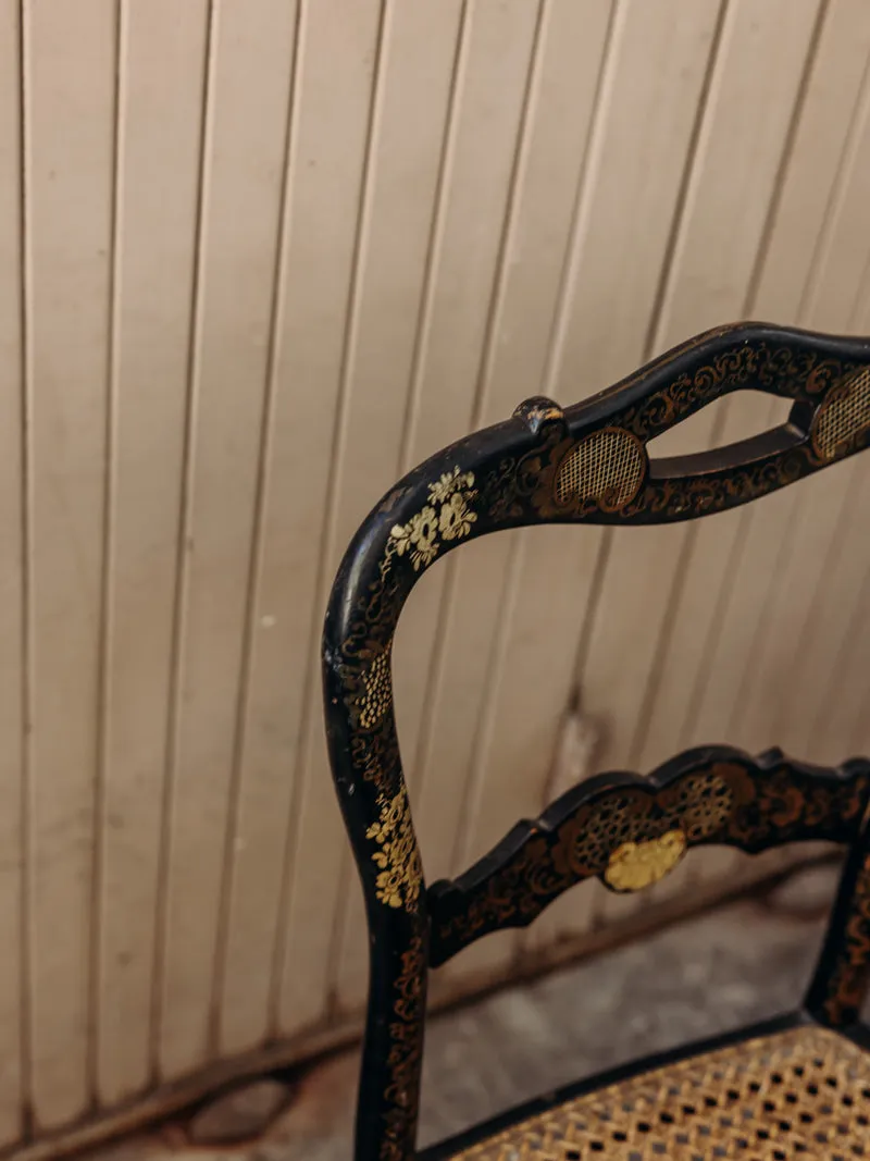 Claude, la paire de chaises au style asiatique N°1601