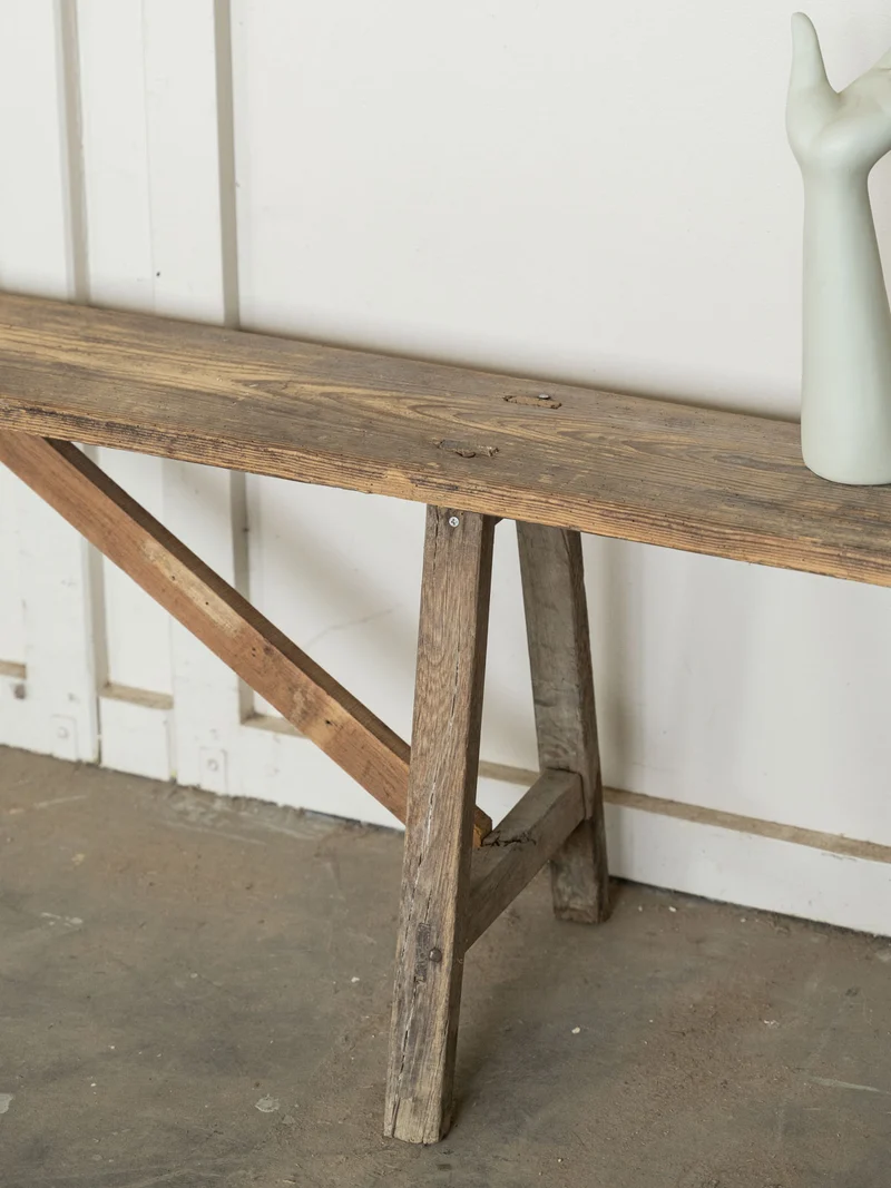 Antoine, le banc de ferme en bois N°531