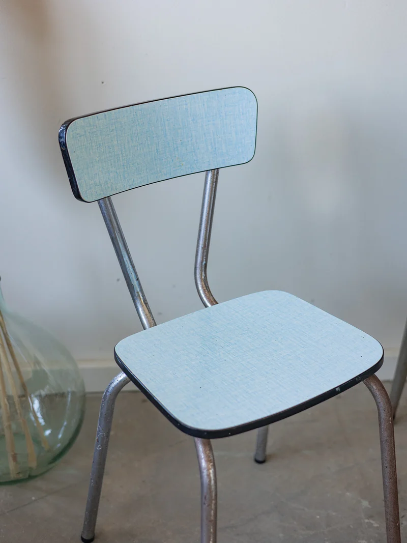 Alma, la paire de chaises en formica N°1948