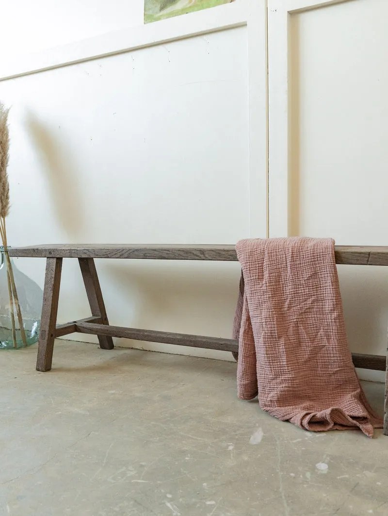 Antoine, le banc de ferme en bois N°515