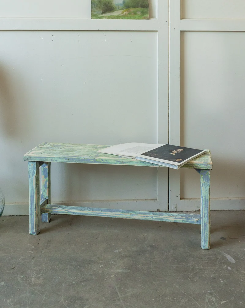 Antoine, le banc de ferme patiné N°516