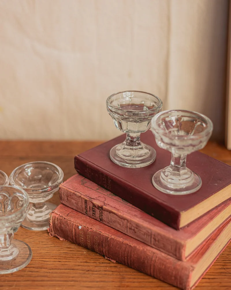 Eugène, le lot de six verres style victorien N°239