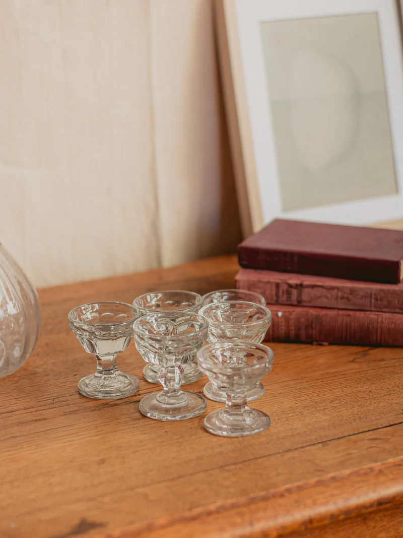 Eugène, le lot de six verres style victorien N°239