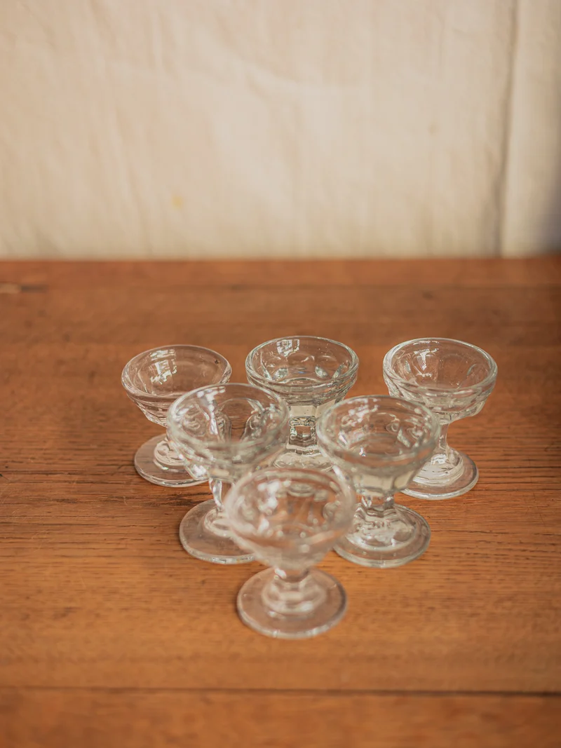 Eugène, le lot de six verres style victorien N°239