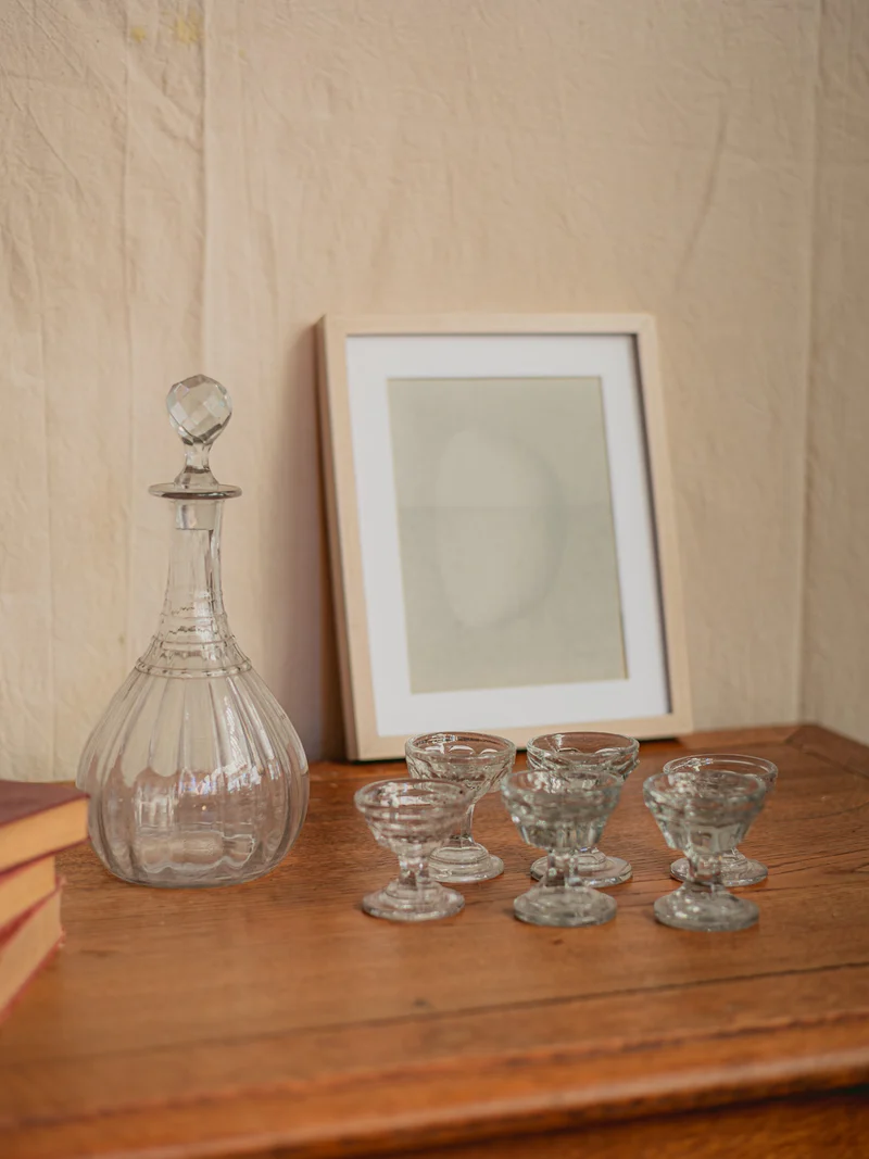 Eugène, le lot de six verres style victorien N°239