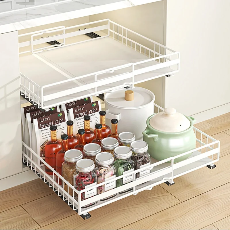 Tiroir Cuisine Coulissant | Tiroxa™ - Ajustable