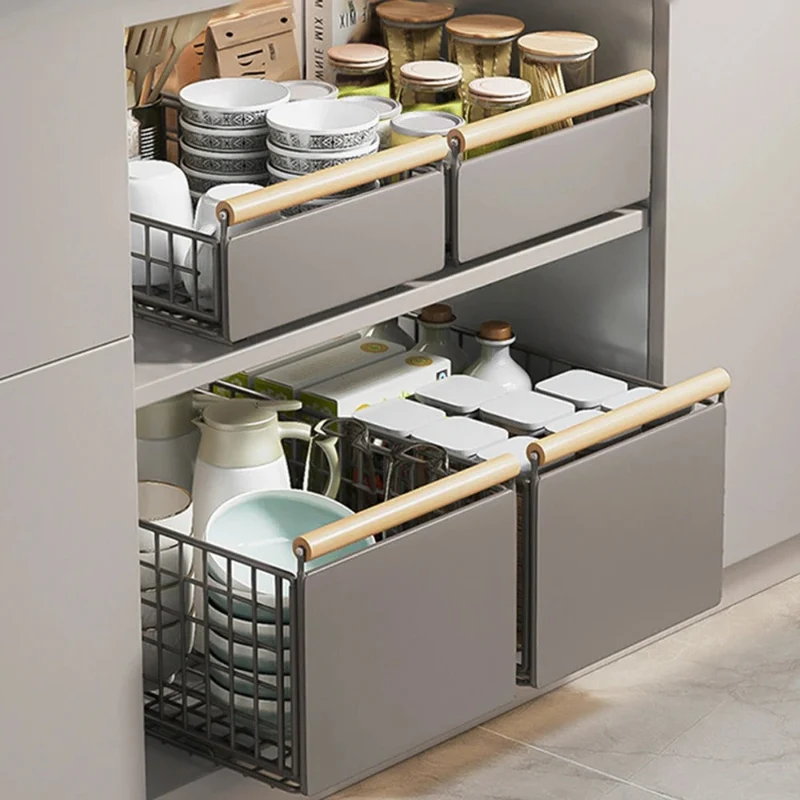 Tiroir Coulissant pour Placard | Glissira™ - Lot de 2
