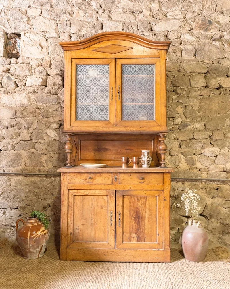 Gilbert, le buffet à deux corps en bois N°1860