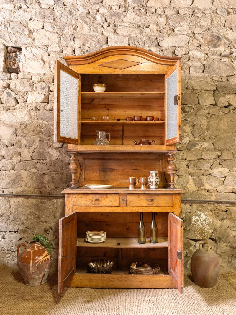 Gilbert, le buffet à deux corps en bois N°1860