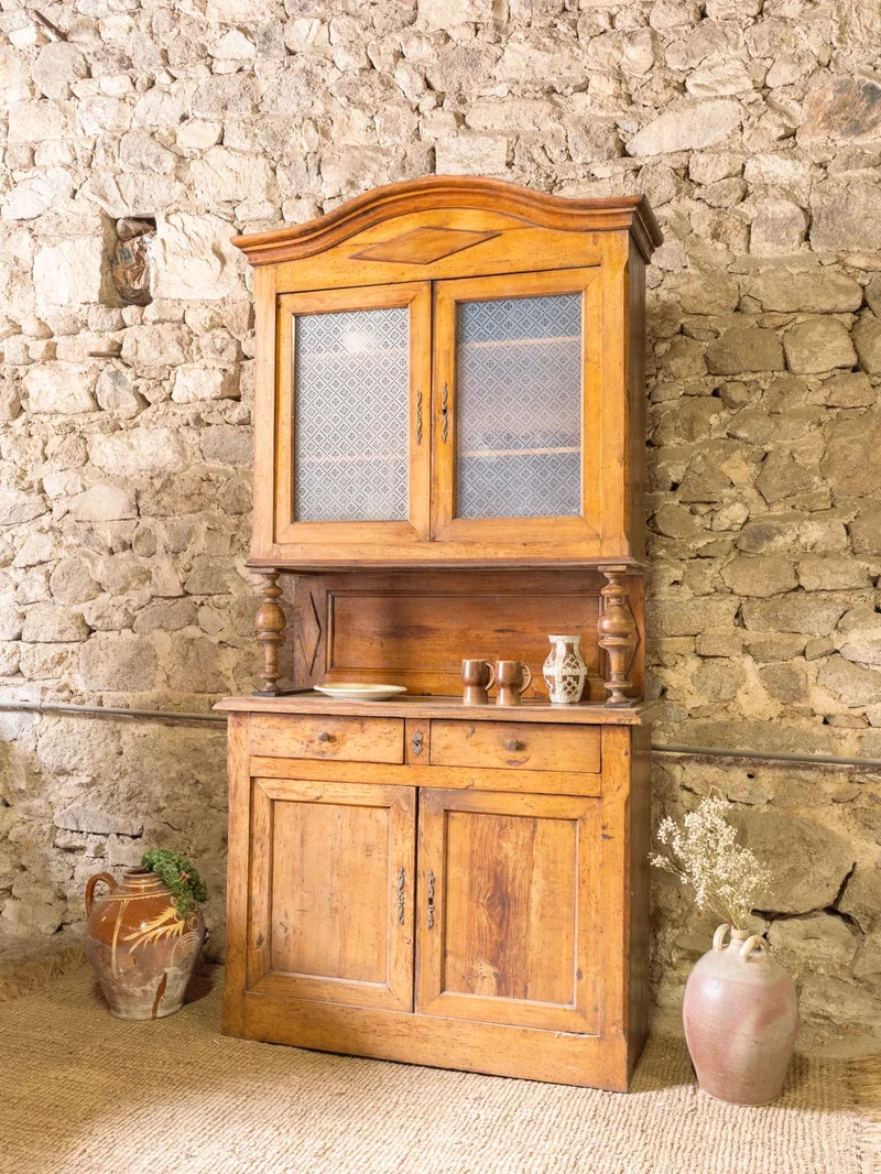 Gilbert, le buffet à deux corps en bois N°1860