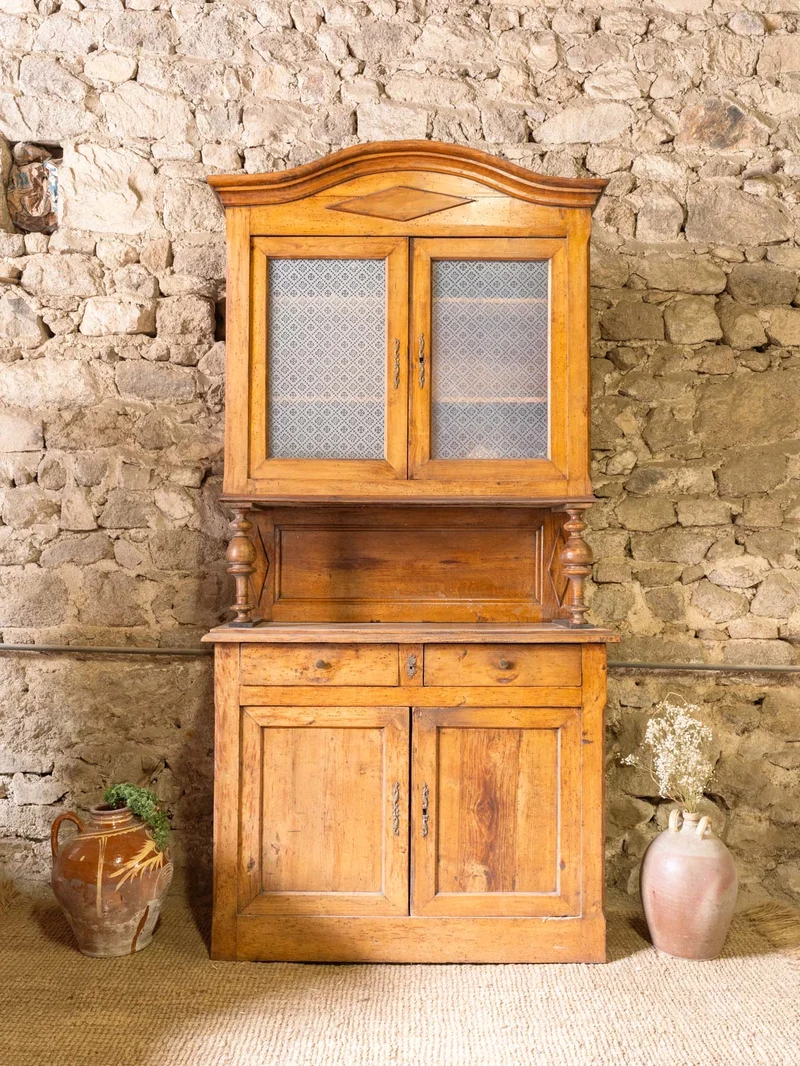 Gilbert, le buffet à deux corps en bois N°1860